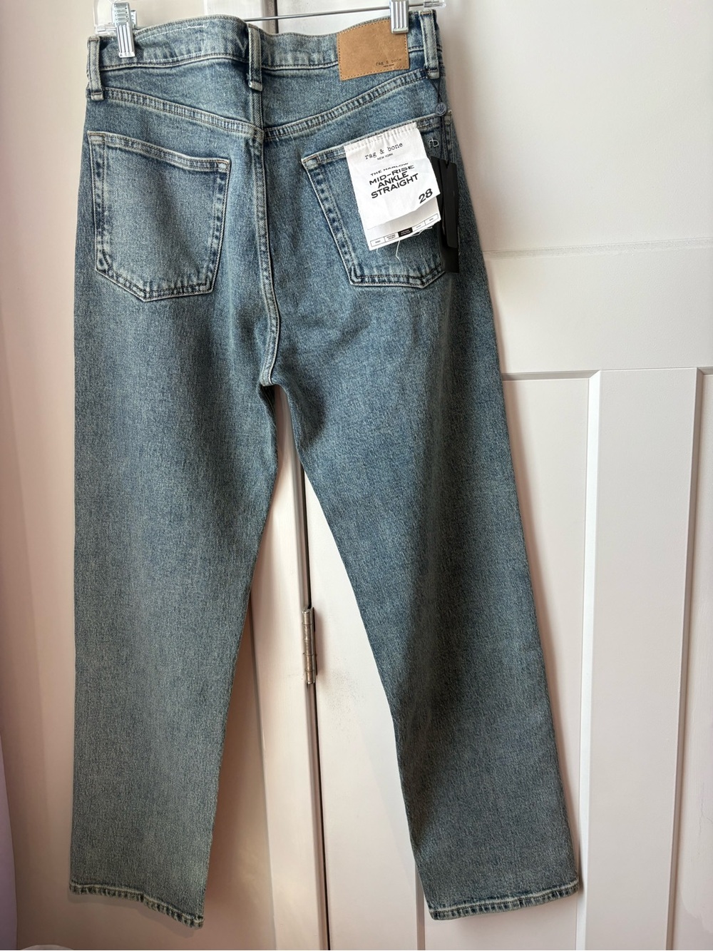 Rag & Bone Harlow Mid Rise Ankle Straight Size 28 New - Picture 6 of 11